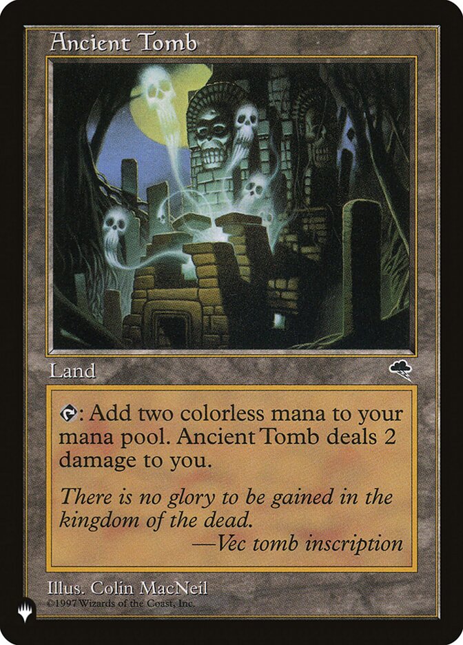 Ancient Tomb [The List] | Fandemonia Ltd