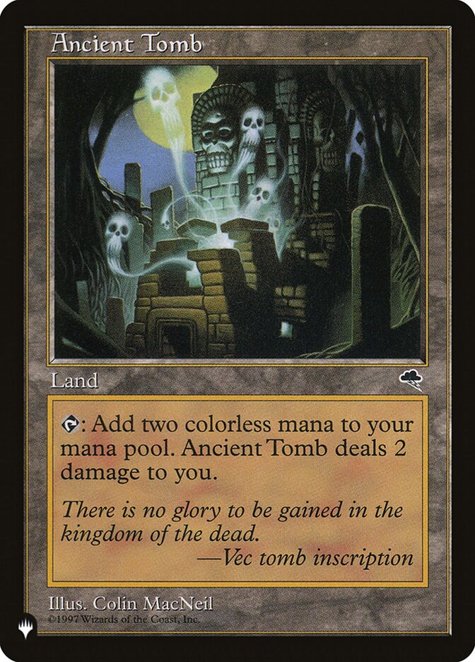 Ancient Tomb [The List] | Fandemonia Ltd