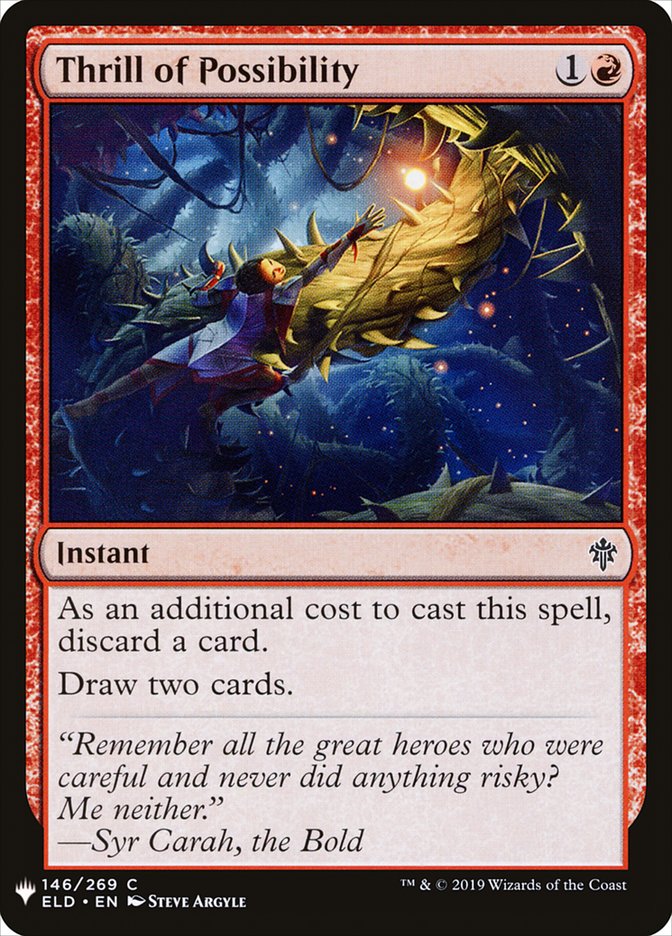 Thrill of Possibility [Mystery Booster] | Fandemonia Ltd