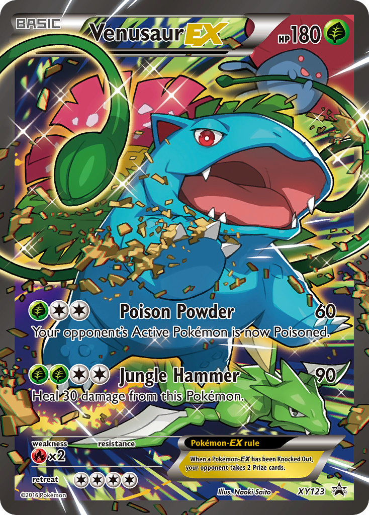 Venusaur EX (XY123) [XY: Black Star Promos] | Fandemonia Ltd