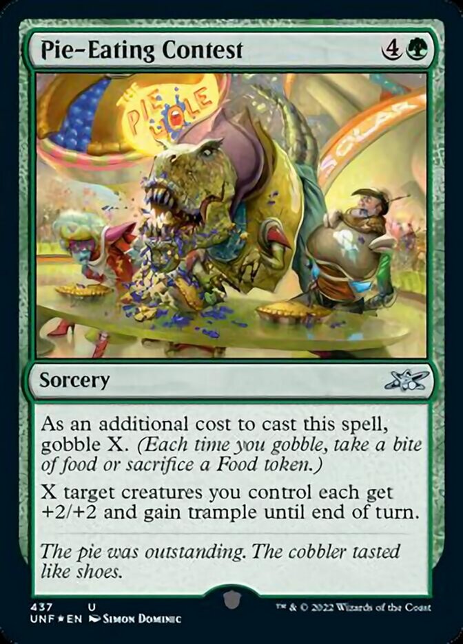 Pie-Eating Contest (Galaxy Foil) [Unfinity] | Fandemonia Ltd