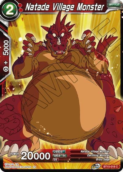 Natade Village Monster (BT15-018) [Saiyan Showdown] | Fandemonia Ltd