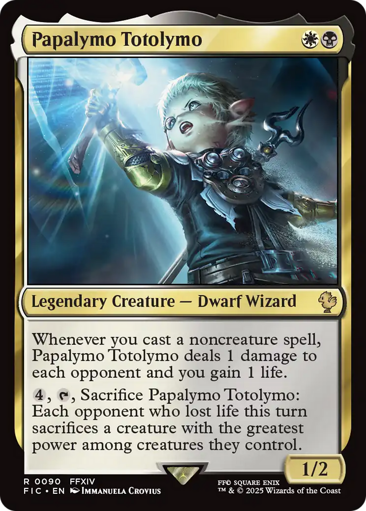 Papalymo Totolymo [FINAL FANTASY Commander] | Fandemonia Ltd