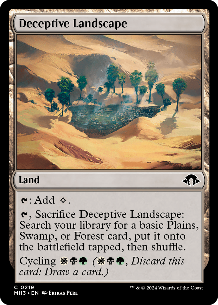 Deceptive Landscape [Modern Horizons 3] | Fandemonia Ltd