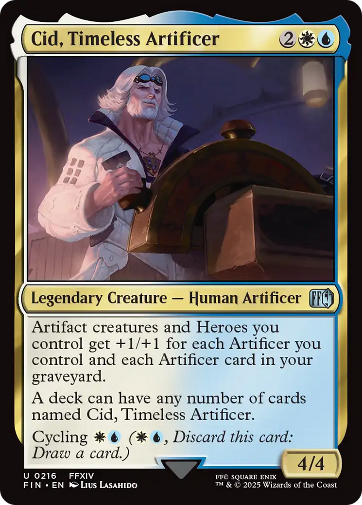 Cid, Timeless Artificer (0216) [FINAL FANTASY] | Fandemonia Ltd