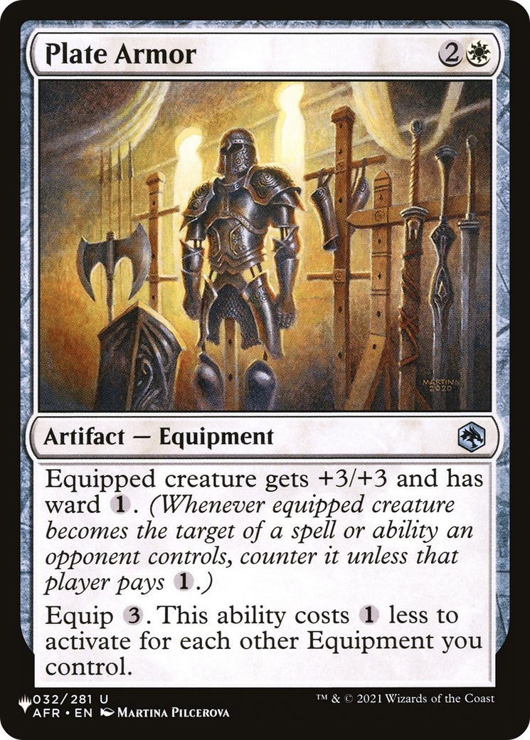 Plate Armor [The List] | Fandemonia Ltd