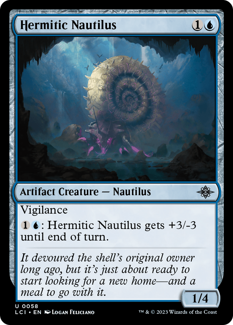 Hermitic Nautilus [The Lost Caverns of Ixalan] | Fandemonia Ltd