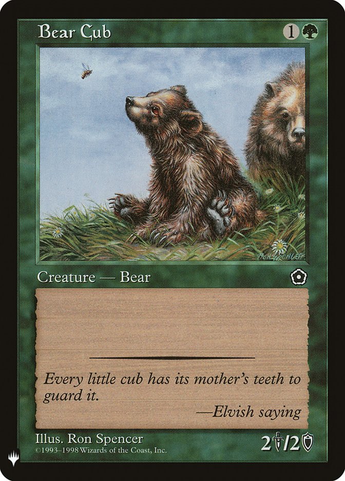Bear Cub [Mystery Booster] | Fandemonia Ltd