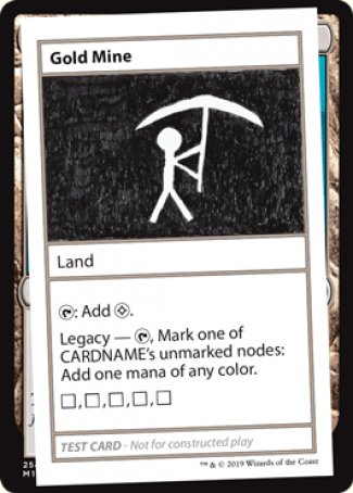 Gold Mine (2021 Edition) [Mystery Booster Playtest Cards] | Fandemonia Ltd