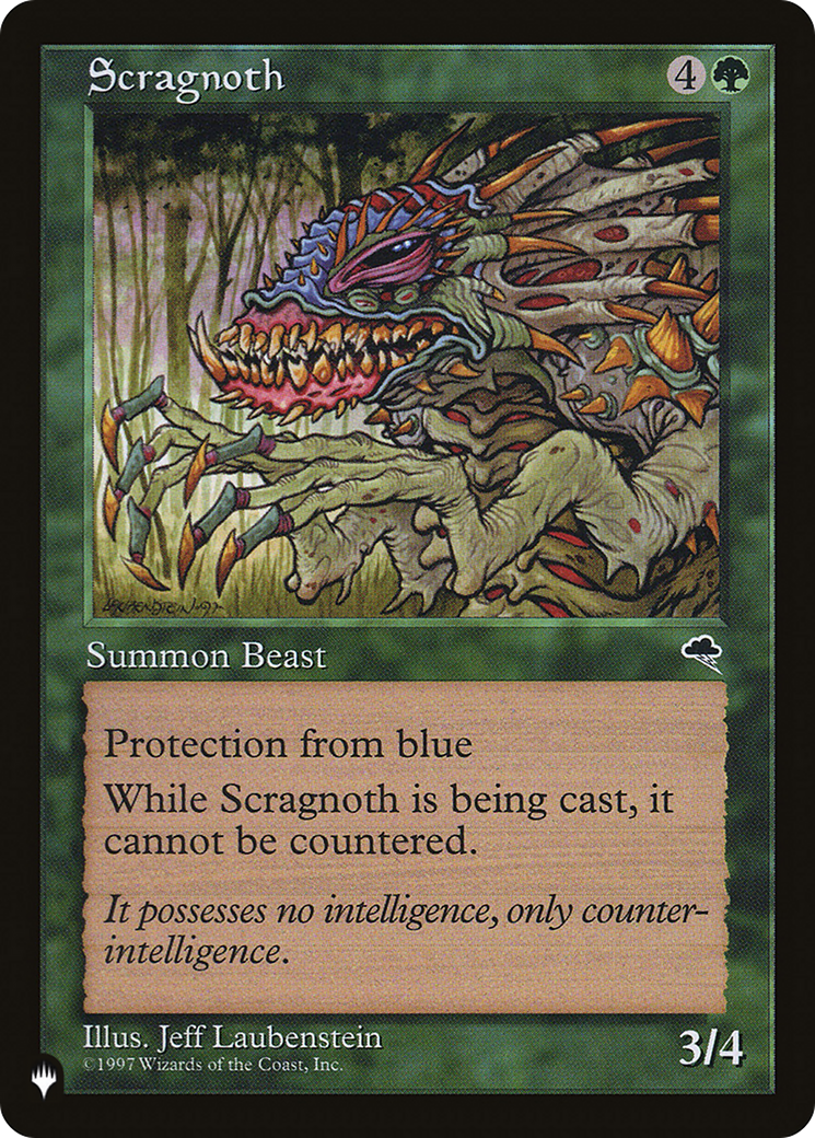 Scragnoth [The List] | Fandemonia Ltd