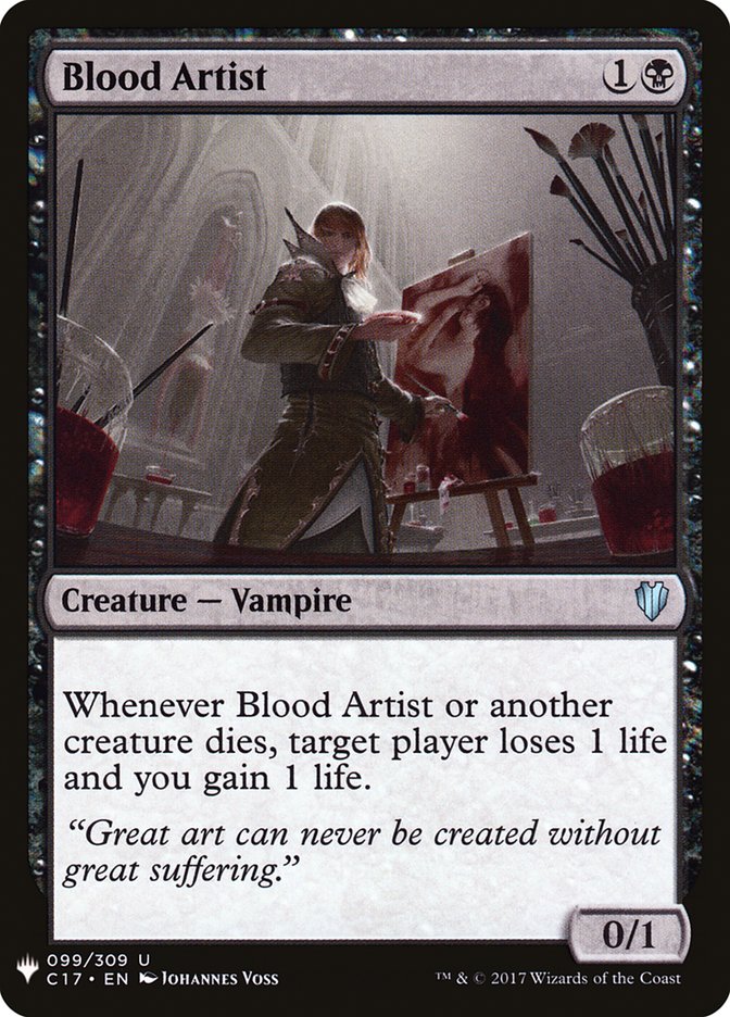 Blood Artist [Mystery Booster] | Fandemonia Ltd