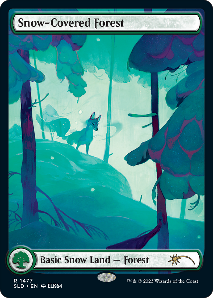 Snow-Covered Forest (1477) [Secret Lair Drop Series] | Fandemonia Ltd