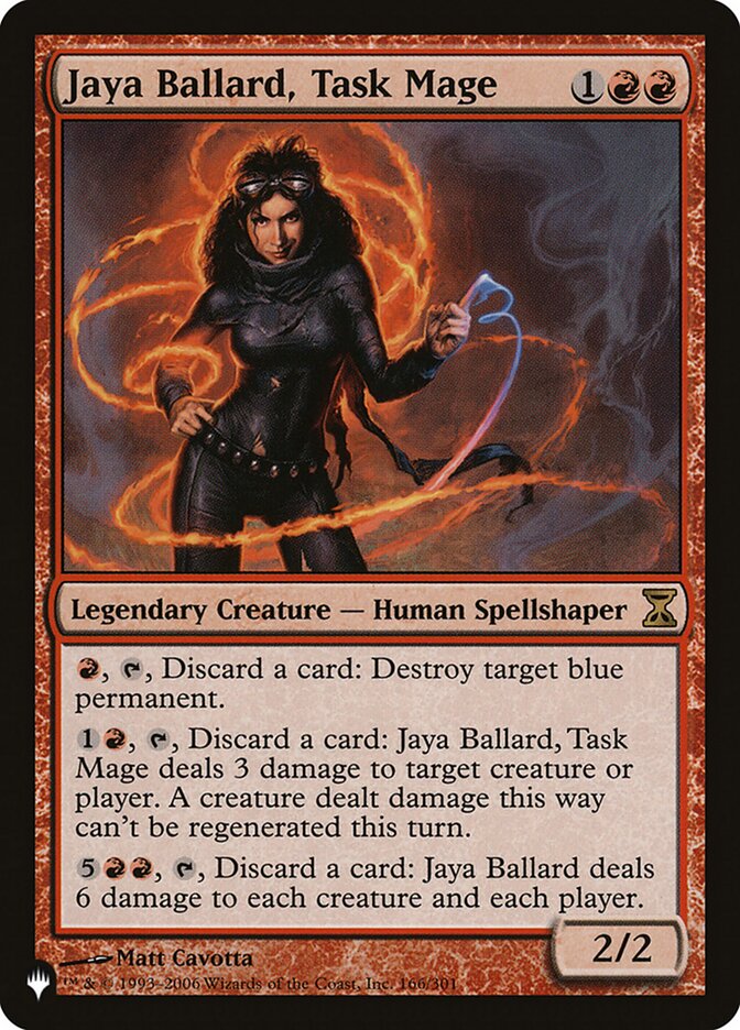 Jaya Ballard, Task Mage [The List] | Fandemonia Ltd