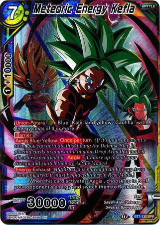 Meteoric Energy Kefla (SPR) (BT7-121) [Assault of the Saiyans] | Fandemonia Ltd