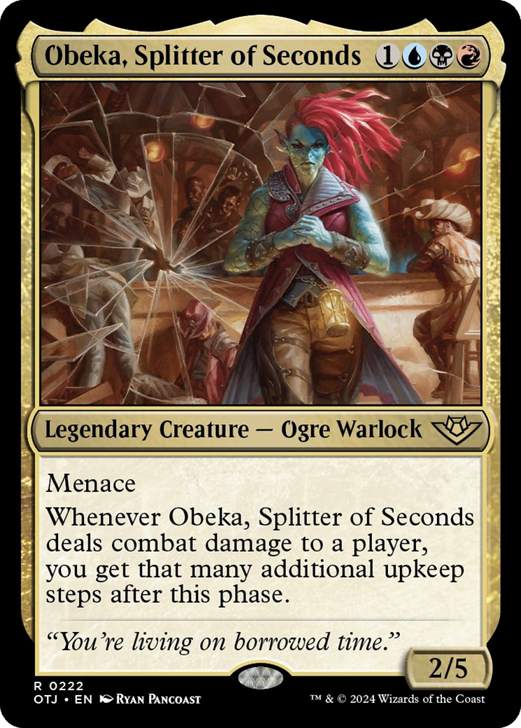 Obeka, Splitter of Seconds [Outlaws of Thunder Junction] | Fandemonia Ltd