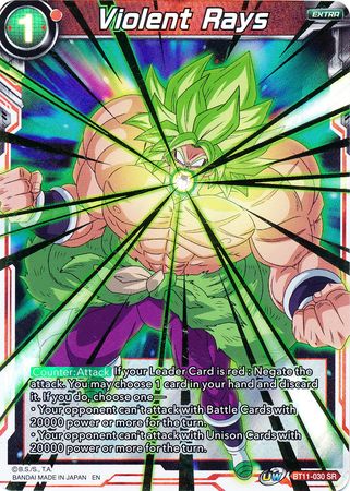 Violent Rays (BT11-030) [Vermilion Bloodline] | Fandemonia Ltd