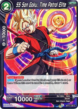 SS Son Goku, Time Patrol Elite (BT11-128) [Vermilion Bloodline] | Fandemonia Ltd