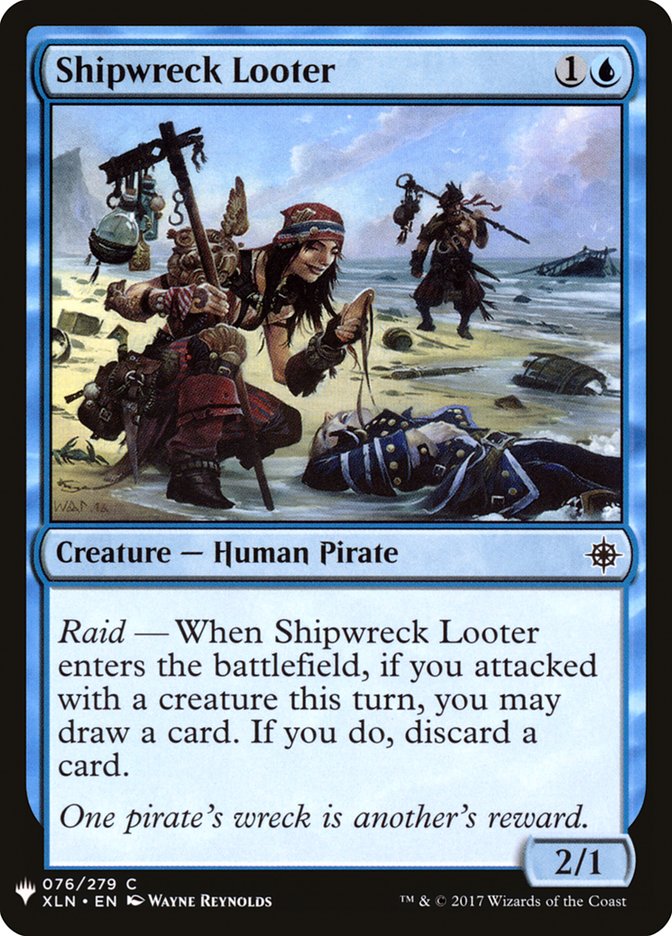 Shipwreck Looter [Mystery Booster] | Fandemonia Ltd