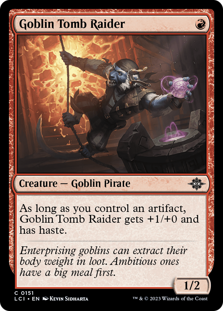 Goblin Tomb Raider [The Lost Caverns of Ixalan] | Fandemonia Ltd