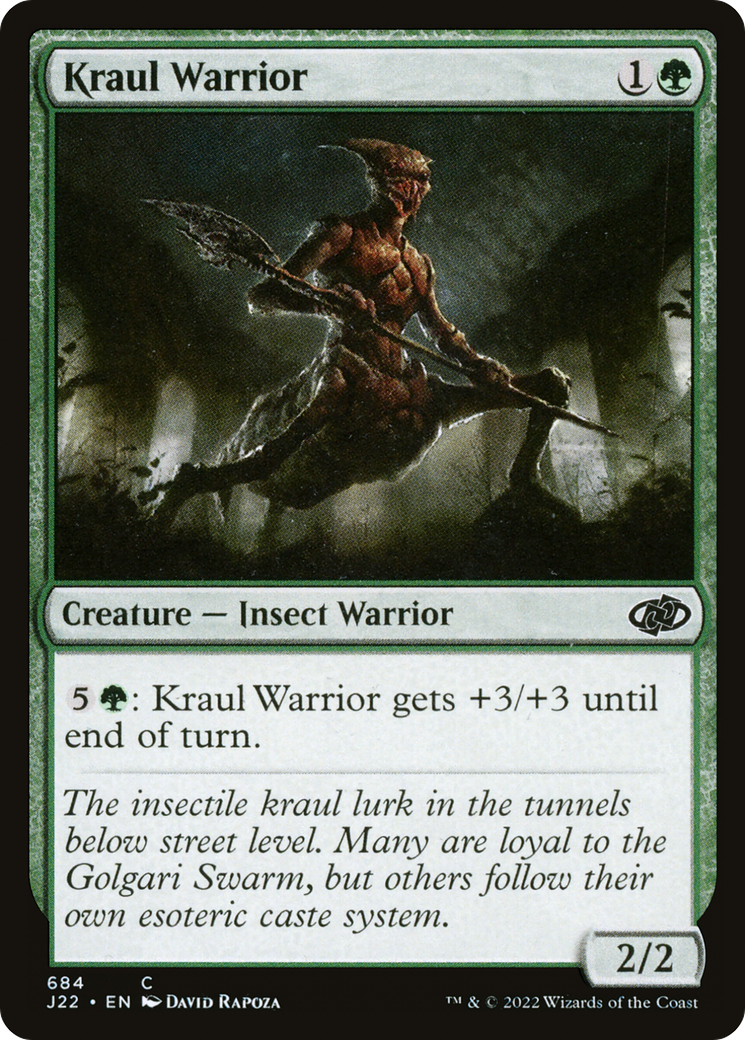 Kraul Warrior [Jumpstart 2022] | Fandemonia Ltd