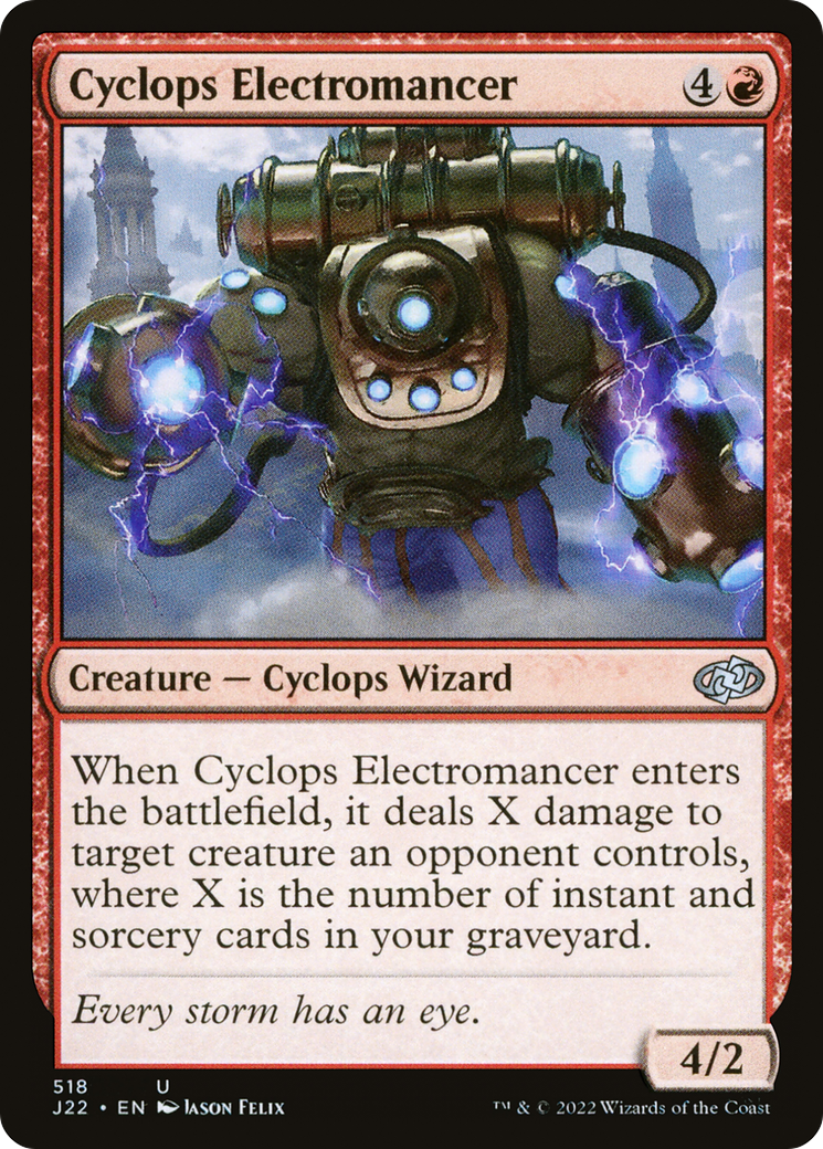 Cyclops Electromancer [Jumpstart 2022] | Fandemonia Ltd