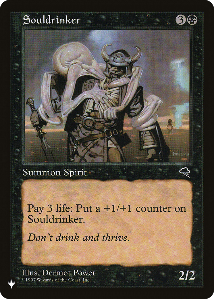 Souldrinker [The List] | Fandemonia Ltd