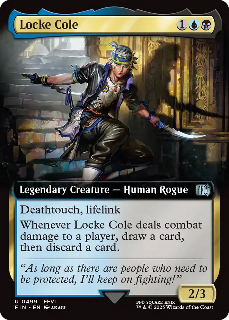 Locke Cole (Extended Art) [FINAL FANTASY] | Fandemonia Ltd