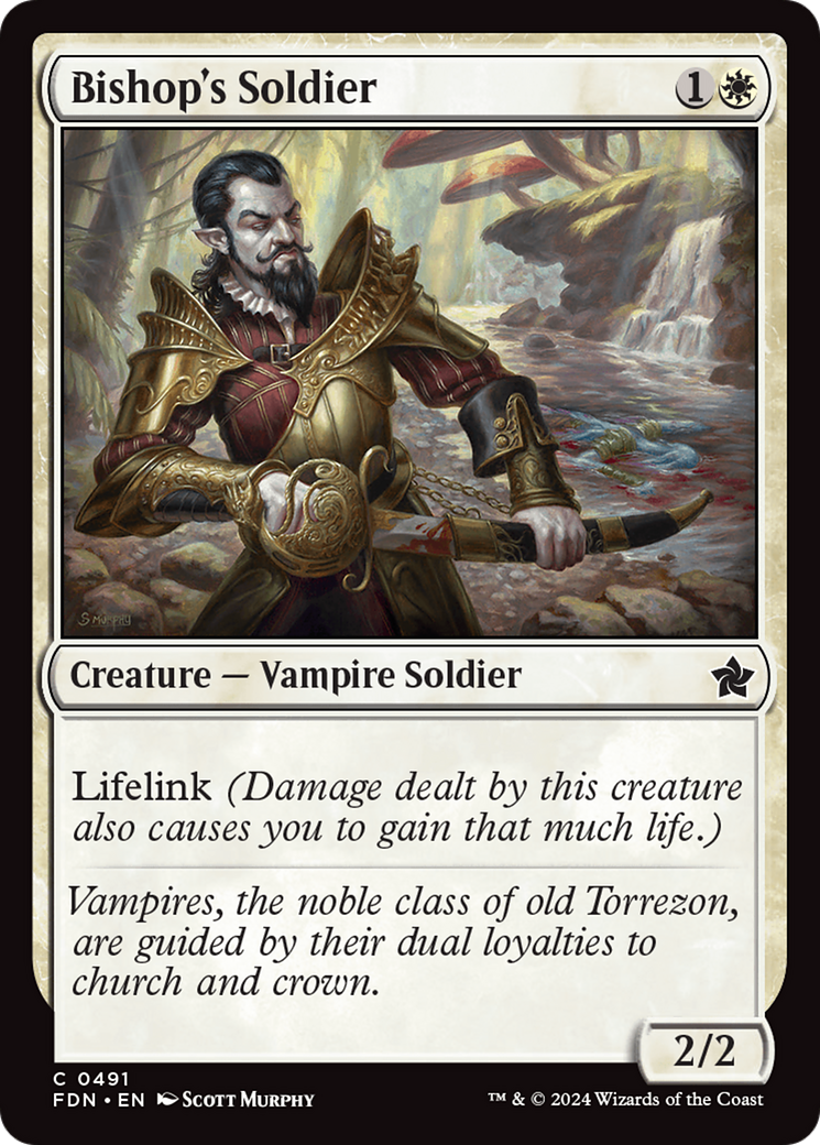 Bishop's Soldier [Foundations] | Fandemonia Ltd