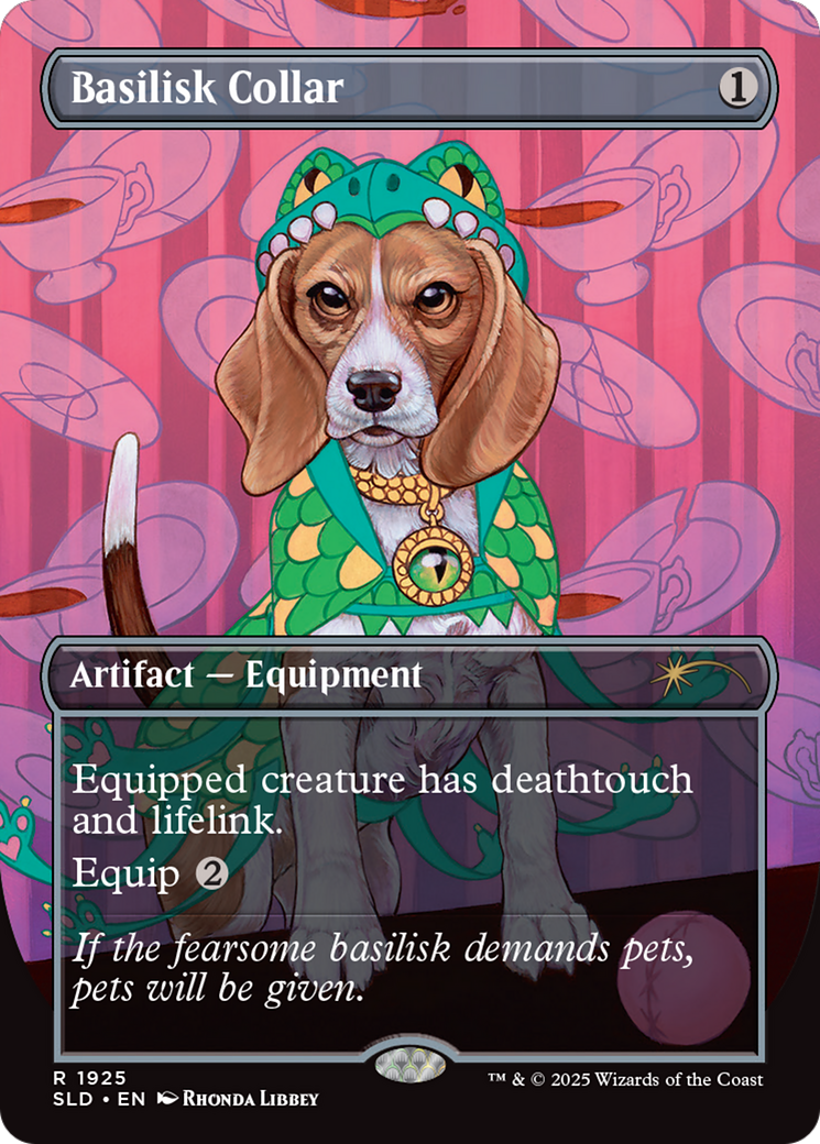 Basilisk Collar (1925) (Rainbow Foil) [Secret Lair Drop Series] | Fandemonia Ltd