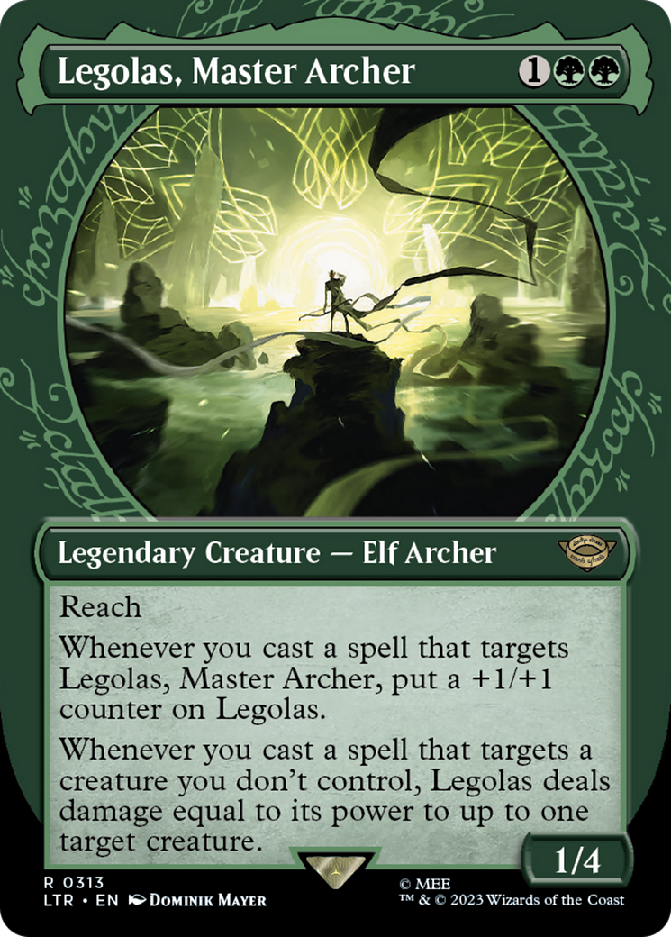 Legolas, Master Archer (Showcase Ring Frame) [The Lord of the Rings: Tales of Middle-Earth] | Fandemonia Ltd