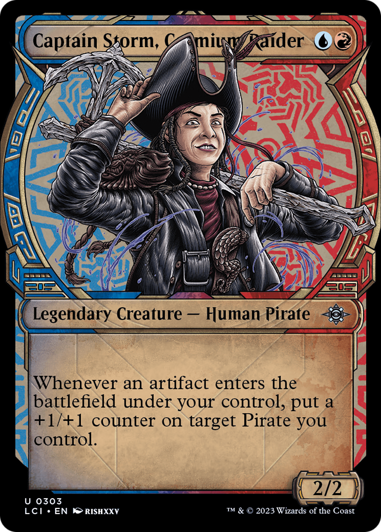 Captain Storm, Cosmium Raider (Showcase) [The Lost Caverns of Ixalan] | Fandemonia Ltd