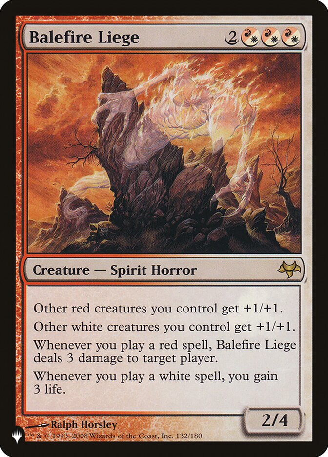 Balefire Liege [The List] | Fandemonia Ltd