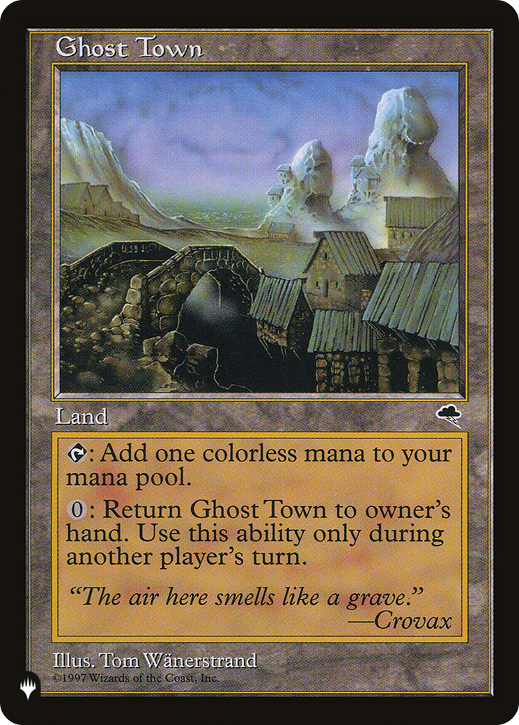 Ghost Town [The List] | Fandemonia Ltd