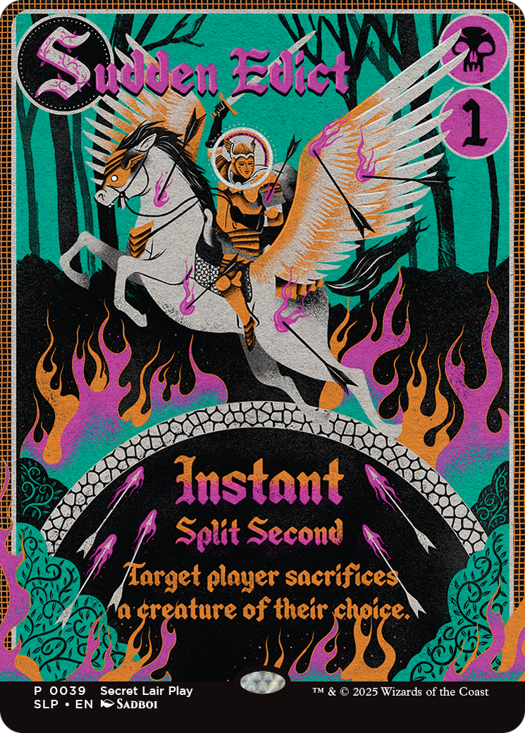 Sudden Edict [Secret Lair Showdown] | Fandemonia Ltd