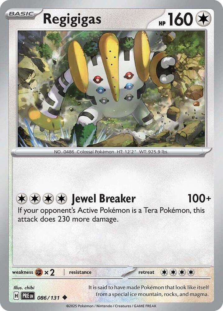 Regigigas (086/131) [Scarlet & Violet: Prismatic Evolutions] | Fandemonia Ltd
