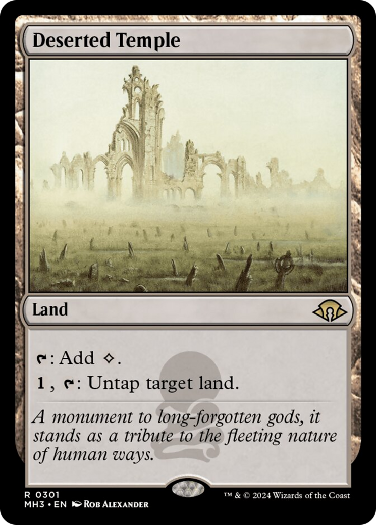 Deserted Temple [Modern Horizons 3] | Fandemonia Ltd