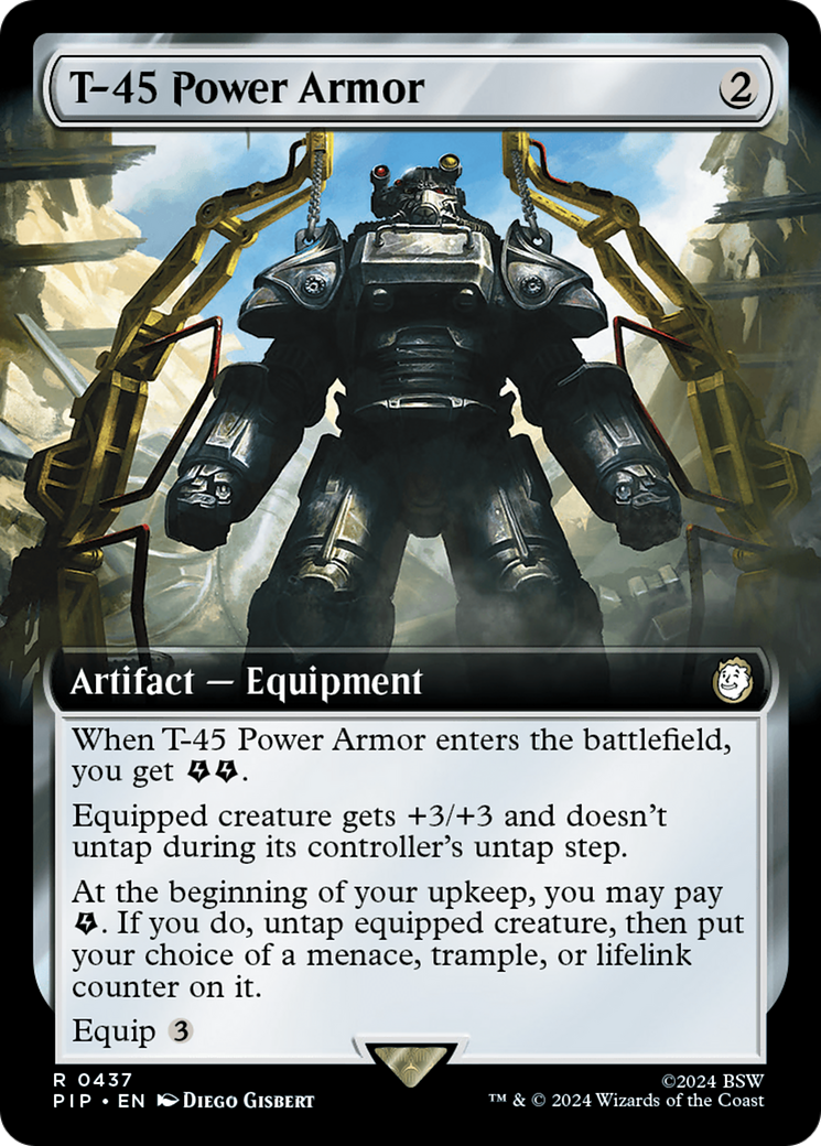 T-45 Power Armor (Extended Art) [Fallout] | Fandemonia Ltd