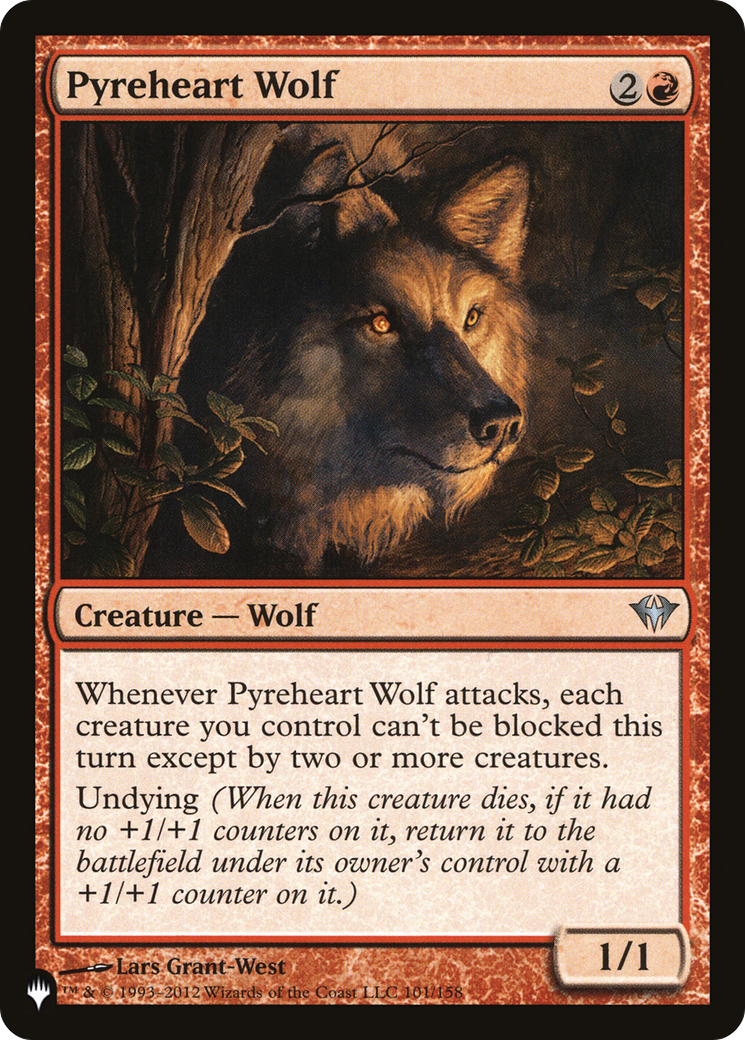 Pyreheart Wolf [The List] | Fandemonia Ltd