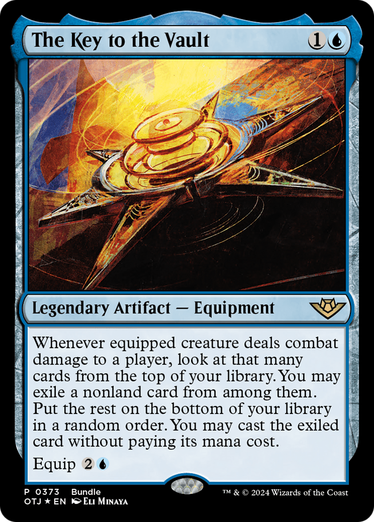 The Key to the Vault (OTJ Bundle) [Outlaws of Thunder Junction Promos] | Fandemonia Ltd