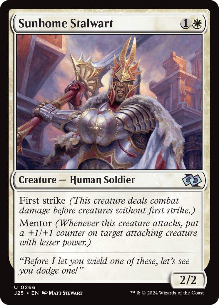 Sunhome Stalwart [Foundations Jumpstart] | Fandemonia Ltd