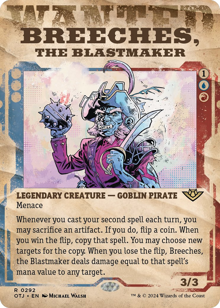 Breeches, the Blastmaker (Showcase) [Outlaws of Thunder Junction] | Fandemonia Ltd