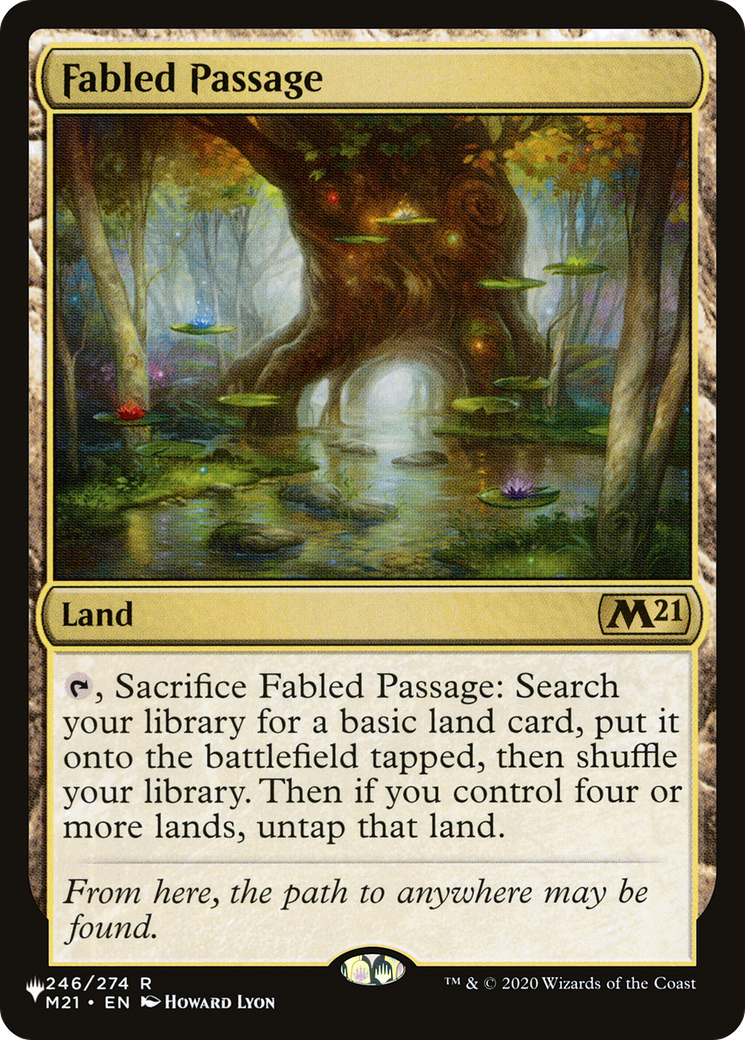Fabled Passage (M21) [The List] | Fandemonia Ltd