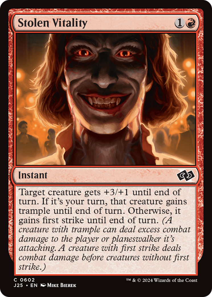 Stolen Vitality [Foundations Jumpstart] | Fandemonia Ltd