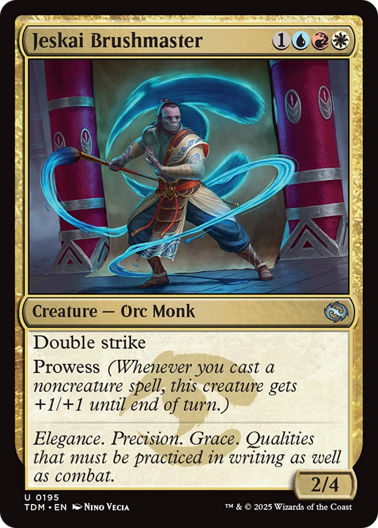 Jeskai Brushmaster [Tarkir: Dragonstorm] | Fandemonia Ltd
