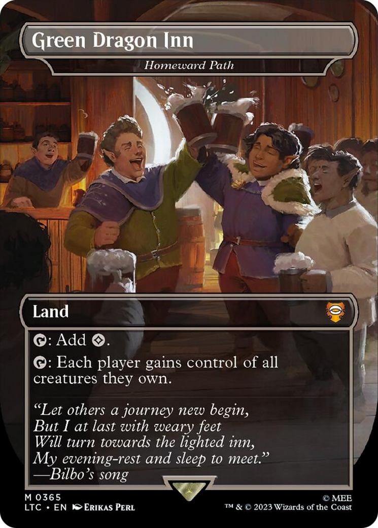 Green Dragon Inn - Homeward Path [The Lord of the Rings: Tales of Middle-Earth Commander] | Fandemonia Ltd