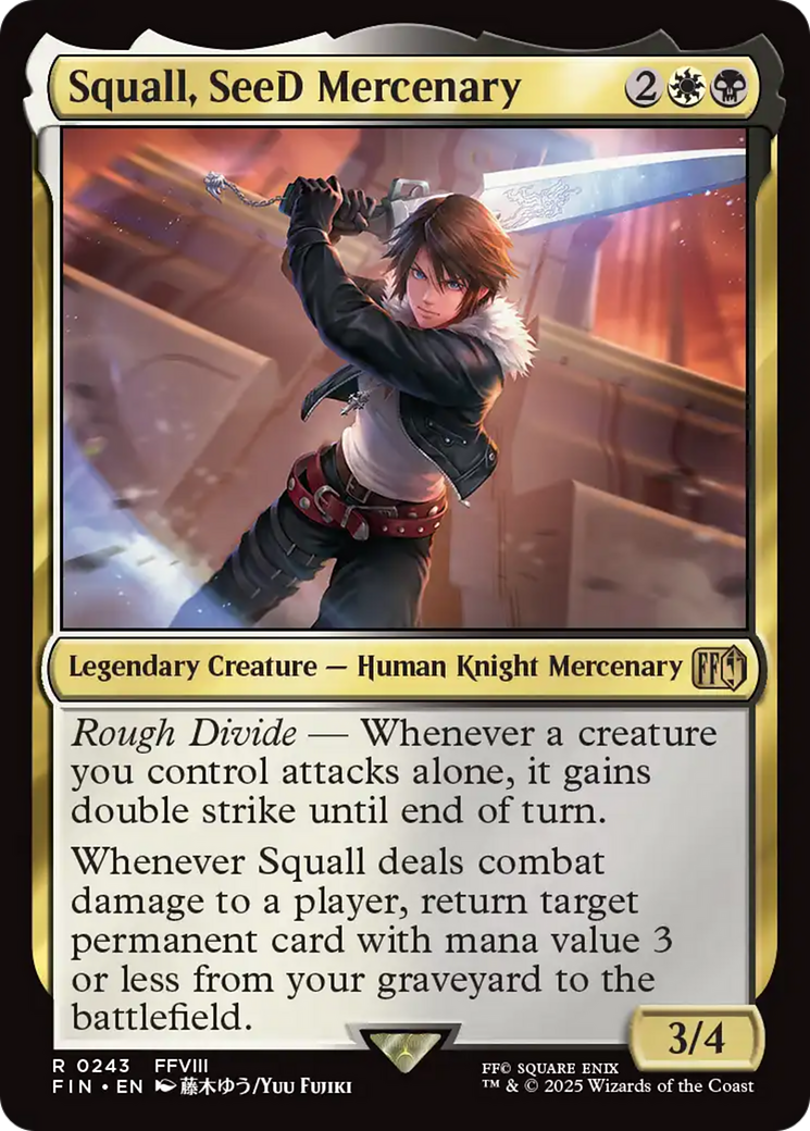 Squall, SeeD Mercenary [FINAL FANTASY] | Fandemonia Ltd