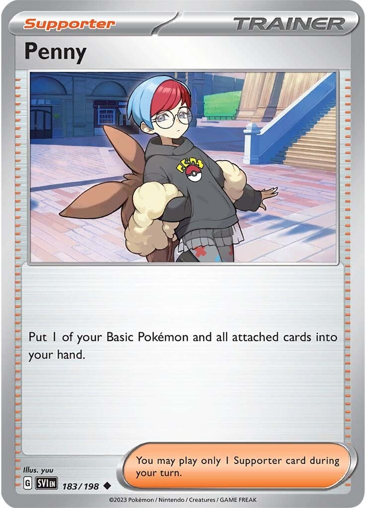Penny (183/198) [Scarlet & Violet: Base Set] | Fandemonia Ltd