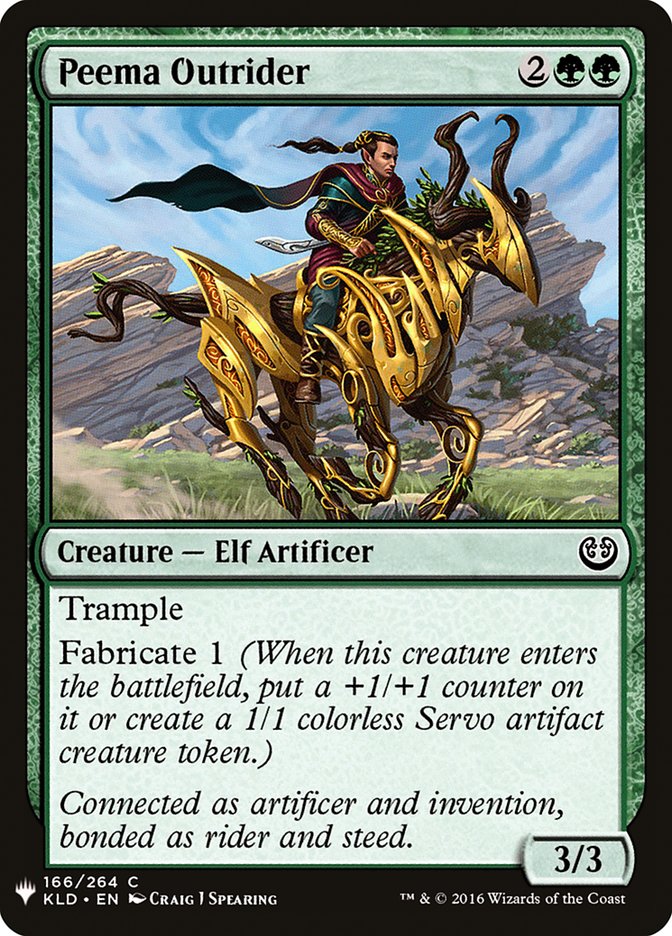 Peema Outrider [Mystery Booster] | Fandemonia Ltd