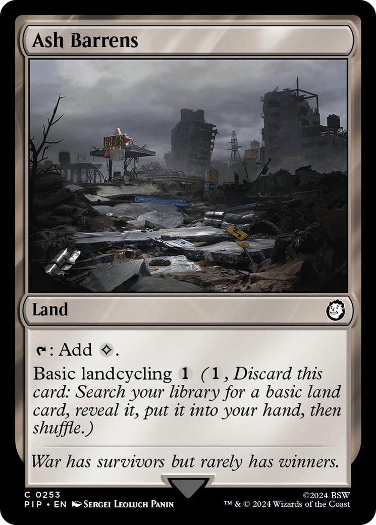 Ash Barrens [Fallout] | Fandemonia Ltd
