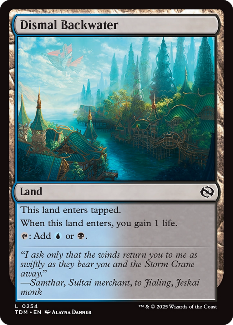 Dismal Backwater [Tarkir: Dragonstorm] | Fandemonia Ltd